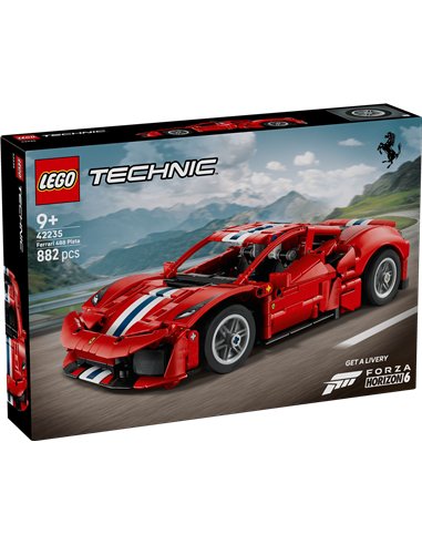 LEGO TECHNIC 42235 Voiture Ferrari 488 Pista