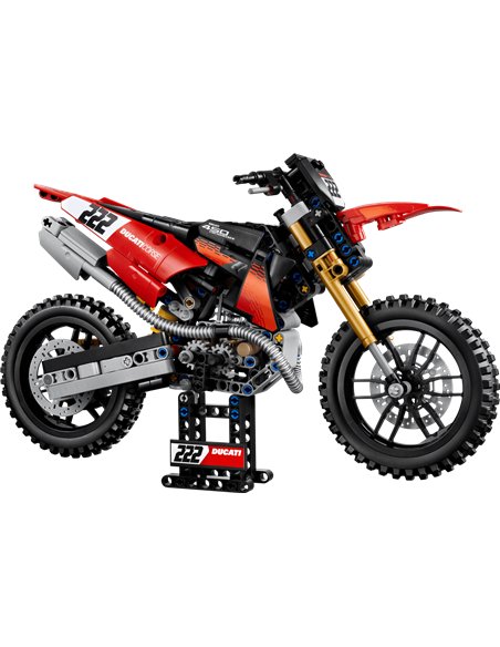 LEGO TECHNIC 42238 La moto Ducati Desmo450 MX Factory