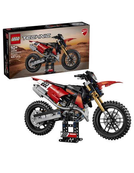 LEGO TECHNIC 42238 La moto Ducati Desmo450 MX Factory