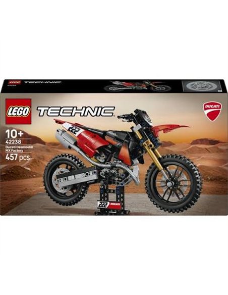 LEGO TECHNIC 42238 La moto Ducati Desmo450 MX Factory