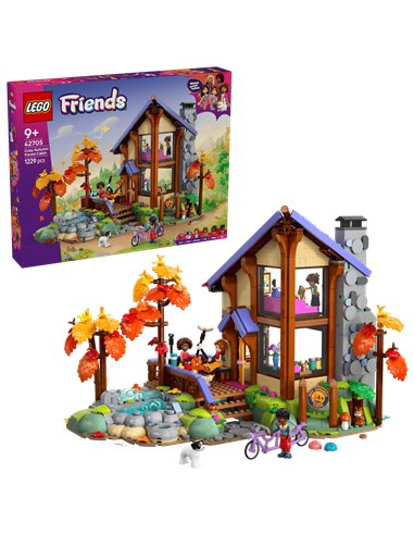 LEGO FRIENDS 42705 La cabane chaleureuse dans la forêt