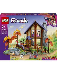 LEGO FRIENDS 42705 La cabane chaleureuse dans la forêt