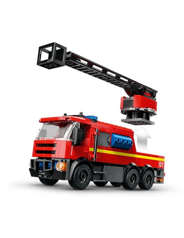 LEGO CITY 60414 La caserne et le camion de pompiers