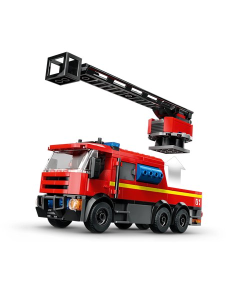 LEGO CITY 60414 La caserne et le camion de pompiers
