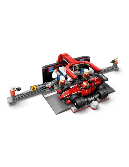LEGO CITY 60443 Arrêt au stand de F1® avec voiture ferrari