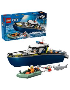 LEGO CITY 60456 La course-poursuite en bateau de police 2