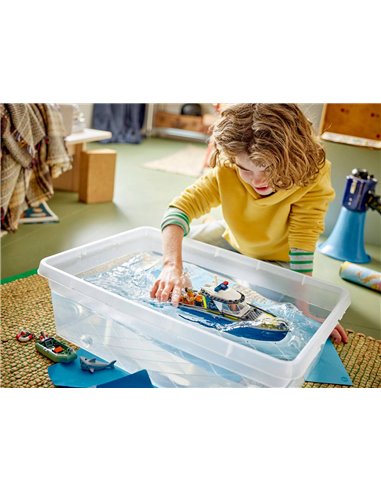 LEGO CITY 60456 La course-poursuite en bateau de police