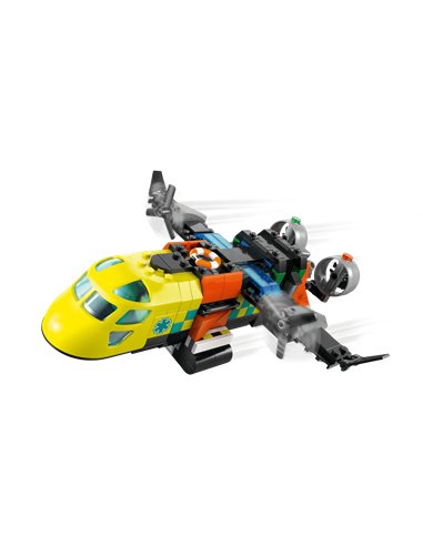 LEGO CITY 60505 Avion, camion d’assistance et aéroglisseur modulable