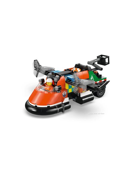 LEGO CITY 60505 Avion, camion d’assistance et aéroglisseur modulable