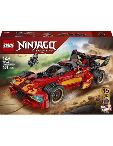 LEGO NINJAGO 71867 Le chargeur Ninja X-1 : 15e anniversaire