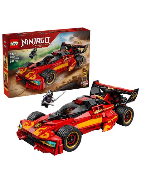 LEGO NINJAGO 71867 Le chargeur Ninja X-1 : 15e anniversaire
