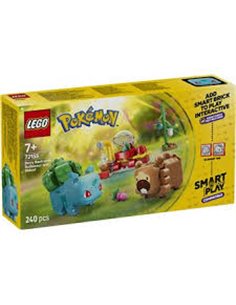 LEGO POKEMON 72155 SMART Play™ : Bulbizarre et Keunotor, délice de baies