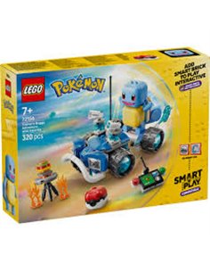 LEGO POKEMON 72156 SMART Play™ : L’aventure de Carapuce avec le buggy du Dresseur