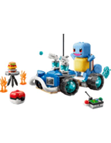 LEGO POKEMON 72156 SMART Play™ : L’aventure de Carapuce avec le buggy du Dresseur