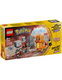 LEGO POKEMON 72157 SMART Play™ : Salamèche et Racaillou, le combat dans la grotte