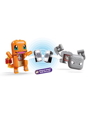 LEGO POKEMON 72157 SMART Play™ : Salamèche et Racaillou, le combat dans la grotte