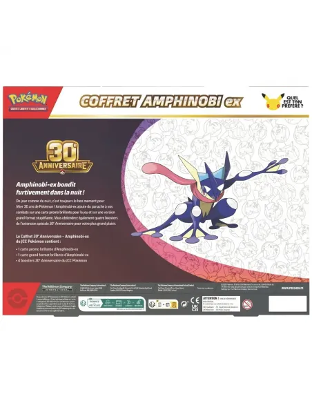 Pokémon 30 ANS : Coffret Amphinobi-ex