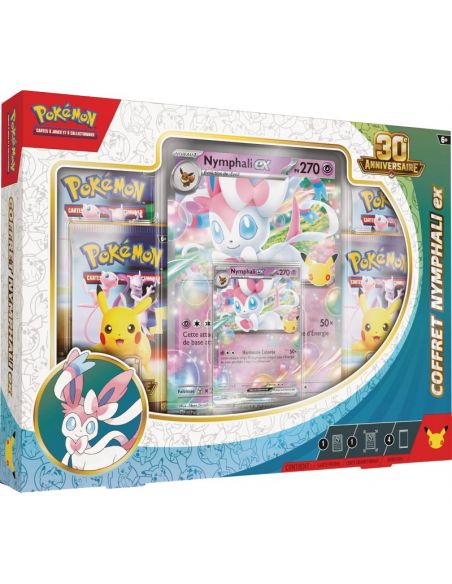 Pokémon 30 ANS : Coffret Nymphali-ex
