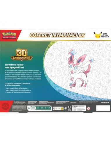Pokémon 30 ANS : Coffret Nymphali-ex