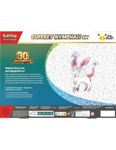 Pokémon 30 ANS : Coffret Nymphali-ex