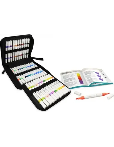 Trousse 45 feutres acryliques - Buki
