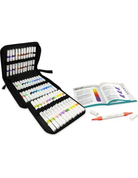 Trousse 45 feutres acryliques - Buki