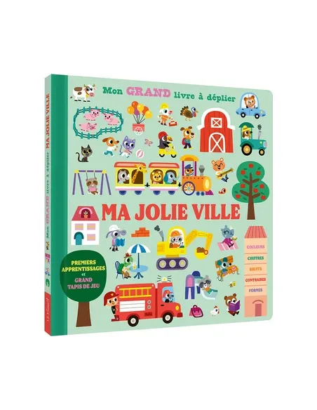Mon grand livre à déplier – Ma jolie ville