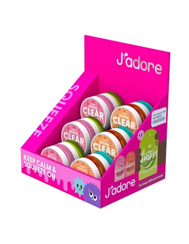 Crystal clear slime - j'adore