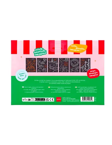 Stickers vitre de Noël - Doré - La petite épicerie