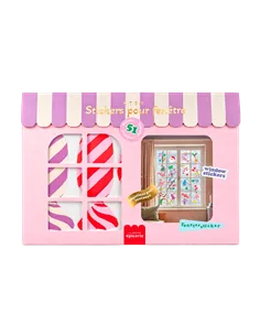 Stickers vitre de Noël - Pastel - la petite épicerie