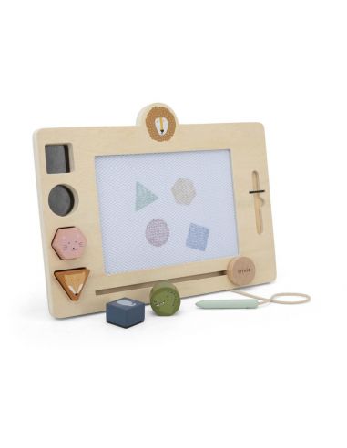 Tableau magique couleur en bois Trixie Baby