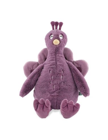 Peluche Mrs. Peacock grande - Le Monde Imaginaire