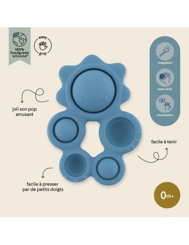 Jouet pop-it en silicone Mr. Triceratops - Trixie