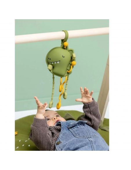 Jouet sensoriel Mr. Dino en silicone