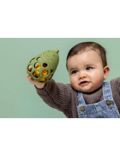 Hochet en silicone Mr. Dino pour bébé 2