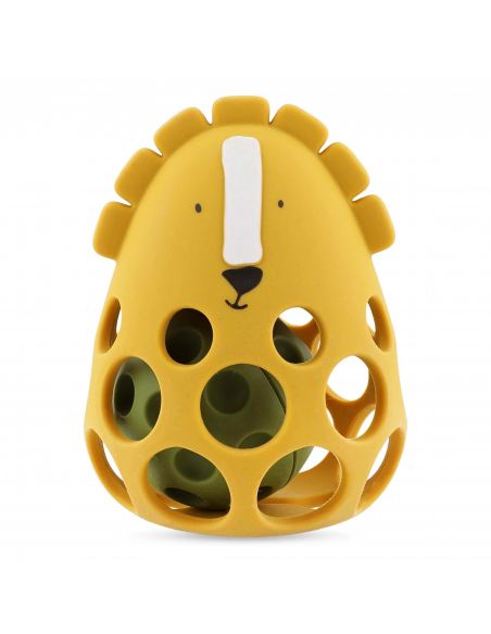 Hochet sensoriel en silicone Mr. Lion