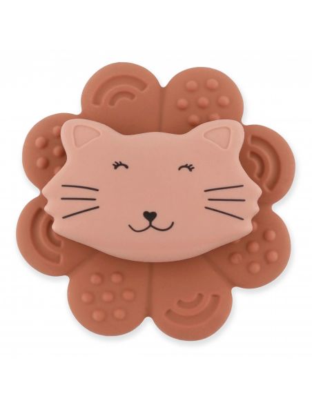 Jouet spinner en silicone avec ventouse Mrs. Cat