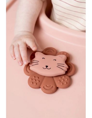 Jouet spinner en silicone avec ventouse Mrs. Cat