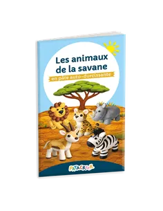 PATADUR SEAU LES ANIMAUX DE LA SAVANE 10X80G - Patacréer 2