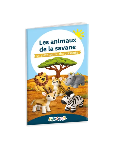 PATADUR SEAU LES ANIMAUX DE LA SAVANE 10X80G - Patacréer