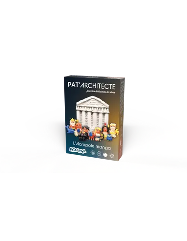 KIT MON ACROPOLE MANGA en pâte à modeler - Patacréer