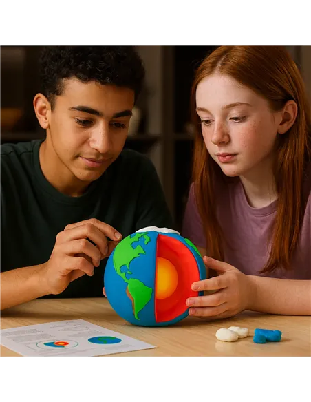 KIT MON MONDE A FACONNER en pâte à modeler - Patacréer