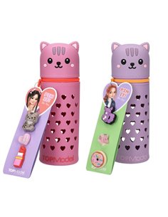 TOPModel Trousse en silicone chat PIN IT