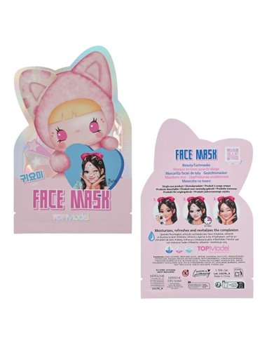 TOPModel Masque en tissu forme KPOP