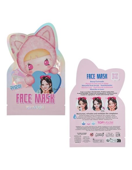 TOPModel Masque en tissu forme KPOP