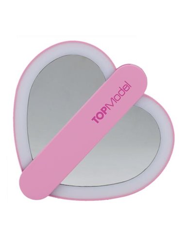 TOPModel Miroir coeur lumineux KPOP