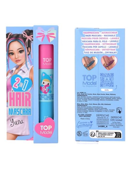 TOPModel Mascara pour cheveux 2 en 1 KPOP