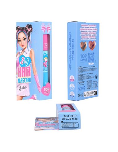 TOPModel Mascara pour cheveux 2 en 1 KPOP