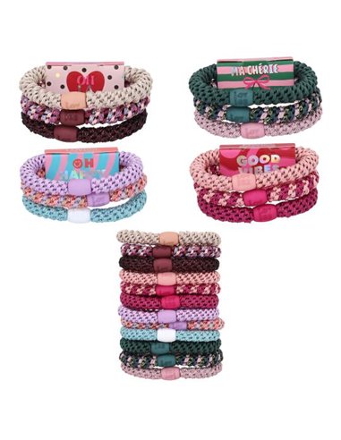 LOVIES Kits d'élastiques à cheveux