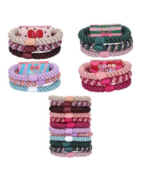 LOVIES Kits d'élastiques à cheveux
